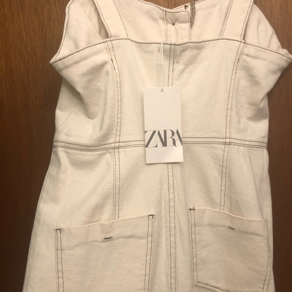 Zara denim dress NWT size M - Picture 8 of 11